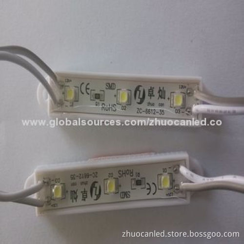 5730 3-piece chip injection SMD LED module, 12V DC input